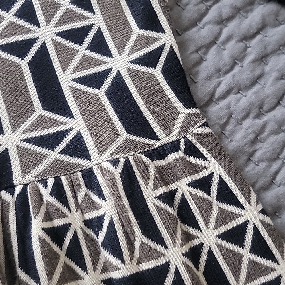 Dear Creatures Jennifer Geometric Sweater Dress - Picture 8 of 15